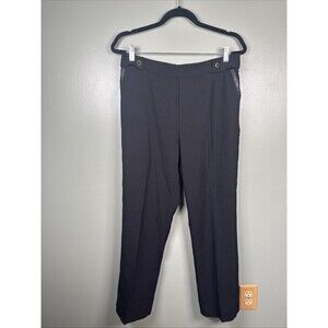 Marc New York Marc Andrew Pants Women's Sz M Black Pull On Dress Pants NWT
